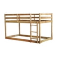 thumbnail image 2 of Solid Rubber Wood Loft Bed - And To Wear Natural Twin Over Comfortable Practical, 2 of 2