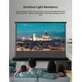 thumbnail image 5 of VIVIDSTORM Long Focus Motorized ALR Floor-Rising Projector Screen With Sound Transparent Suitable For Long Throw Projector, 5 of 6