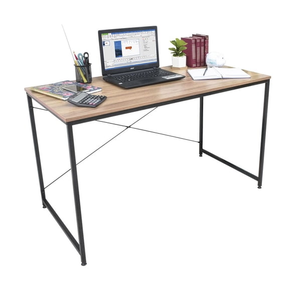 Escritorio Minimalista TOPLIVING para Oficina TOPLIVING Base de metal para un mejor soporte