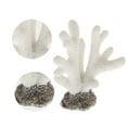 thumbnail image 4 of Unique Bargains 1 Pcs Colorful Coral Reef Decor Mini Faux Coral Decor for Aquarium Decorations White 1.81"x2.09", 4 of 6