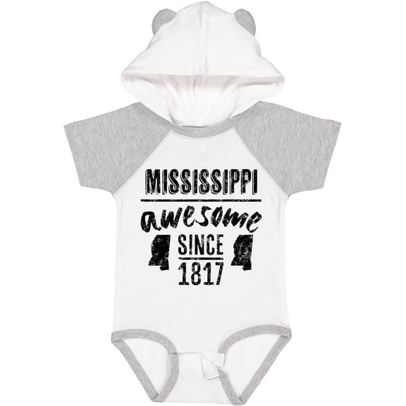 Inktastic Mississippi Awesome Since 1836 Boys or Girls Baby Bodysuit