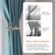 thumbnail image 4 of Alzapaños Para Cortina, Cabeza De Ciervo, Soporte Moderno Para Cortina, Clip De Cortina De Metal, Hebilla, Gancho De Decoración Para Cortina Del Hogar 2 Uds. Sweethay HA028448-01, 4 of 6