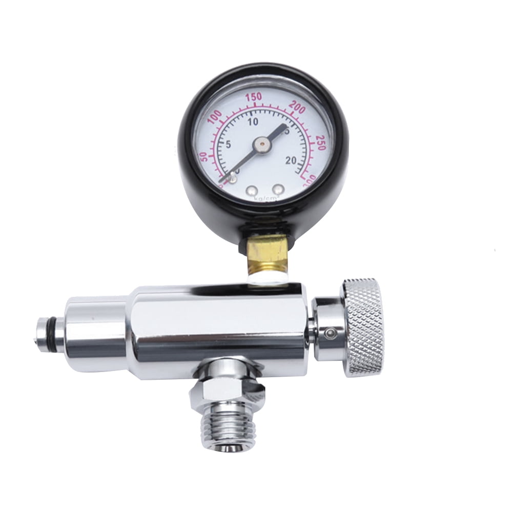 Scuba Diving Pressure Gauge for BCD with SecondStage Head Adjustment