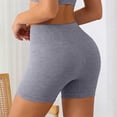 thumbnail image 5 of DHFJKG High Waisted Yoga Shorts Women Workout Seamlesss Tummy Control Buttery Soft Breathable Shorts For Running Athletic Gym Trendy Bottoms, 5 of 6