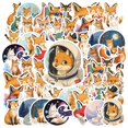 thumbnail image 3 of 35pcs-50pcs Cartoon Fox Stickers Animal Kids Stickers Stationery PVC Stickers for Suitcases Laptops Fridge, 3 of 9
