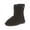 Black, variant on Bearpaw Kids Emma Toddler Zipper Boot