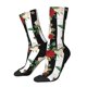 thumbnail image 1 of Fotbe Rose Flowers Calcetas Largas con Estampado para Hombre y Mujer – Calcetas de Compresión Transpirables y Elásticas, Viajar y Uso Diario Talla 5-11, 1 of 6