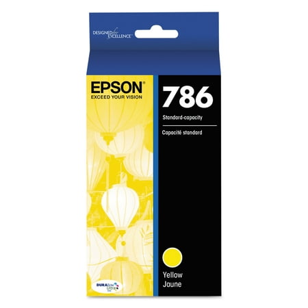 EPSON 786 DURABrite Ultra Yellow Standard Capacity Ink Cartridge