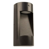250 Lumens Integrated LED Bronze Dusk to Dawn Wall Pack Light, 4000K