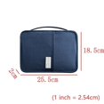 thumbnail image 4 of Waterproof Travel Passport Wallet & Documents Organizer Portable Zipper Case, 4 of 5