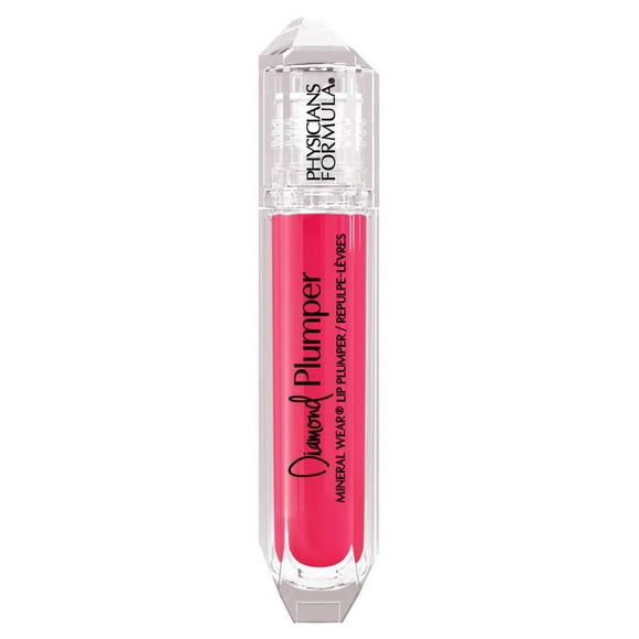 REHAUSSEUR DE LÈVRES DIAMANTÉ MINERAL WEAR GLOW - ROSE "RADIANT CUT" brillant repulpant pour les lèvres