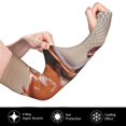 thumbnail image 2 of Fotbe Coffee Beans Chocolate Splash Mangas para Brazos con Protección Solar UV- Cubrebrazos para Tatuajes – Mangas Deportivas Refrigerantes UPF 50 para Hombre y Mujer, 2 of 7