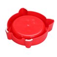 thumbnail image 6 of Walbest Pet Bowl, Cat Face Pet Bowl Durable Anti Slid Solid Color Dog Puppy Kitten Food Water Feeder - Blue, 6 of 7