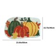 thumbnail image 2 of Mom's Best Felpudos de calabaza para entrada de dormitorio, sala de estar, antideslizantes y de alta absorción, 2 of 2