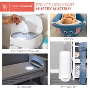 Prince Lionheart MY TWIST’R™ Diaper Disposal System | Outsmart Odors| Drop – Step - Done® | Easy to use | Designed to Last | High Capacity Bags | Personalize to Match Nursery