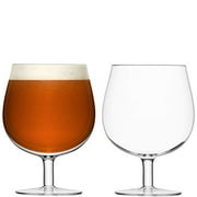 LSA International Bar Craft Beer Glass (2 Pack), 18.6 fl. oz., Clear