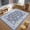 Blue, variant on Tuzlier 6x9 Modern Oushak Area Rug for Living Room, Washable Non-Slip Low Pile Carpet for Bedroom Kids Room Dorm Home Decor, Pink