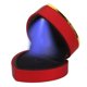 thumbnail image 2 of Estuche de regalo para joyas, caja para anillos con forma de corazón, caja para anillos iluminada, estuche para anillos de propuesta, máxima comodidad, 2 of 9