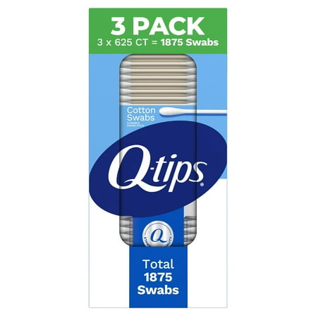 Q-tips Cotton Swabs, 1,875 Count