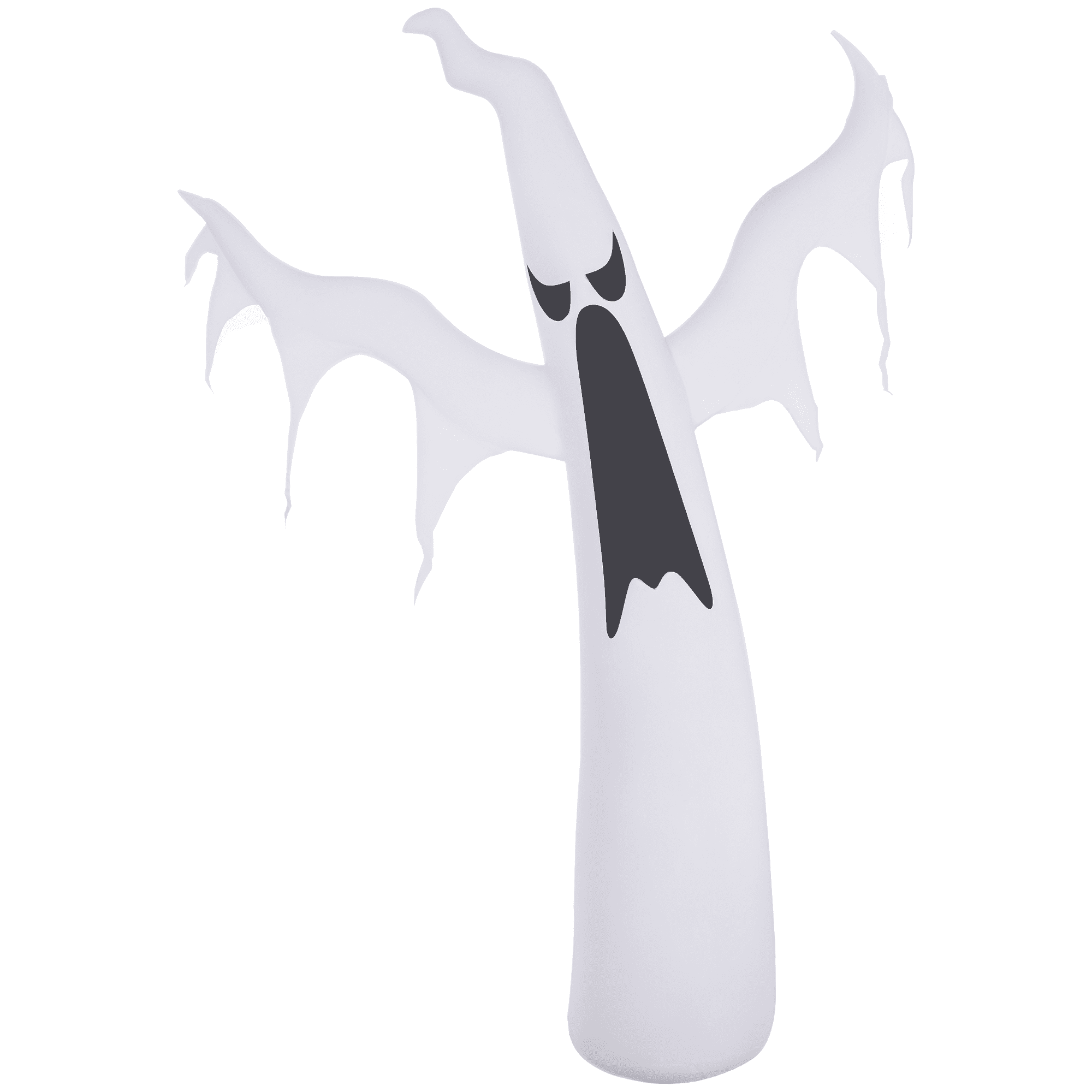 6ft Halloween Inflatable Ghost, Dancing White Ghost with LED Lights, Weather-Resistant Polyester, Outdoor Yard Decoration