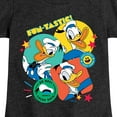 thumbnail image 3 of Disney - Donald Duck Sticker Look - Toddler & Youth Girls Short Sleeve Graphic T-Shirt, 3 of 5