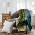 thumbnail image 2 of American Heritage, "Summer Domain" Throw Blanket, 50”x 60”, 2 of 4