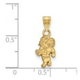 thumbnail image 2 of 925 Sterling Silver With GP LogoArt University of North Carolina Small Pendant; for Adults and Teens; for Women and Men, 2 of 2