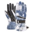 thumbnail image 1 of Guantes de esquí para nieve, impermeables, a prueba de viento, guantes de snowboard de invierno para hombres y mujeres XBTCLXEBCO Azul vaquero, Mediana, 1 of 6