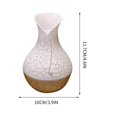 thumbnail image 3 of YiBai Pink Humidifiers for Bedroom, New USB Hollow Crack Wood Grain Mini Humidifier Aromatherapy Machine With Colorful Night Light Humidifier #.549, 3 of 6