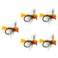 thumbnail image 2 of 5x Tungsten Jig Fly Fly Bead de tungsteno Vigastador Naranja, 2 of 8