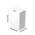 thumbnail image 3 of Wzzjkit Office Garbage Can Automatic Opening Garbage Can Household Sensor Intelligent Bucket Living Room Bathroom Toilet Special Intelligent Garbage Can, 3 of 6