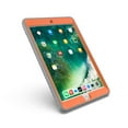 thumbnail image 5 of Dteck iPad 10.2 Case with Screen Protector, iPad 8th Generation Case, iPad 7th Generation Case, Heavy Duty 3-Layer Hybrid Rugged Shockproof High Impact Case with Kickstand, Gray/Orange, 5 of 7
