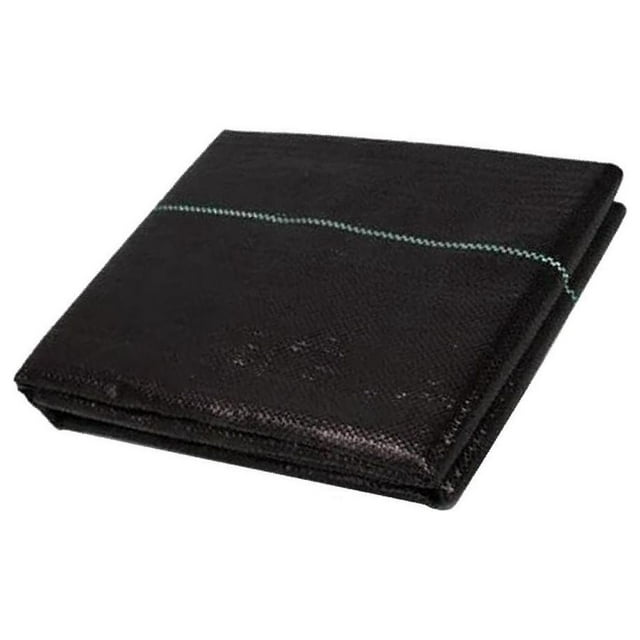 Youkk Barrier Landscape Fabric with Strips Grid Black 1.5x5meter 1Set