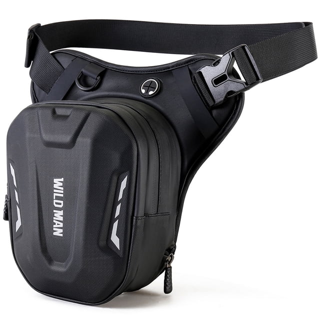 Bolsa para motocicleta, riñonera impermeable para pierna, riñonera