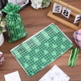 thumbnail image 4 of 100PCS Saint Patrick's Day Shamrock Bags Three-Leaf Clover Irish Green Lucky Plastic Candy Cookie Treat Goodies Gift Bags and Green Twist Ties for Party Favors Decorations Supplies, 4 of 9