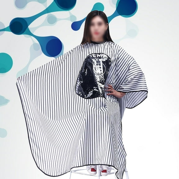 Pretyzoom Hair Coloring Salon Cape for Unisex Adults 1Pcs