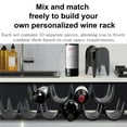 thumbnail image 4 of Wine And Beverage Rack In Modern Design Perfect For Storage, 4 of 7