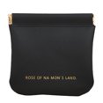 thumbnail image 2 of SUSUchens Faux Leather Mini Cosmetic Bag Waterproof Elegant Magnetic Closure Portable Multi-functional Women Lipstick Makeup Sanitary Pad Pouch Coins Purse Gift Black, 2 of 13