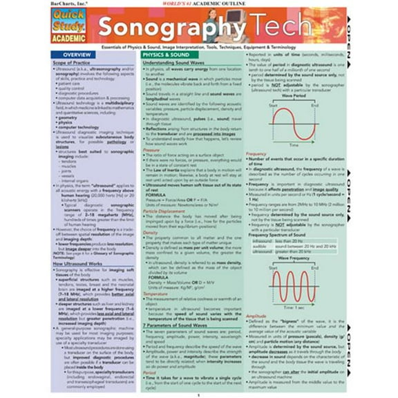 BarCharts- Inc.  Sonography Tech