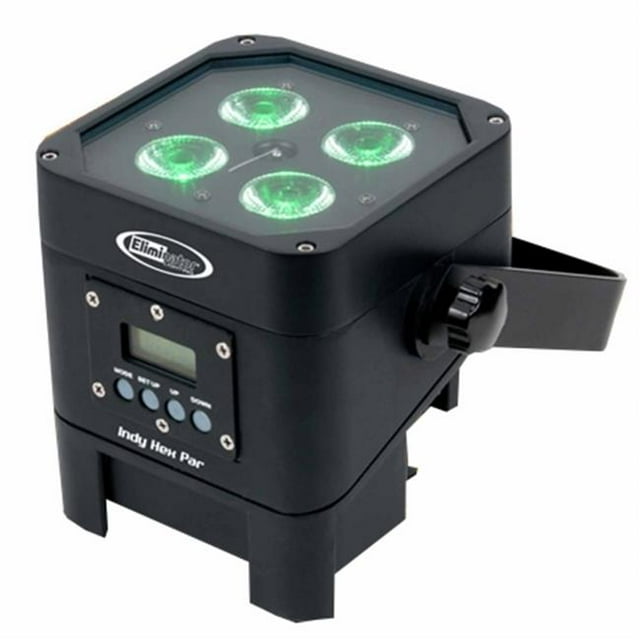 Eliminator Lighting Indy Hex Par IP65 Extérieur Homologué Rechargeable Sans Fil Lampe de Lavage LED