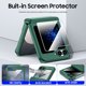 thumbnail image 5 of Oupeigar para Samsung Flip 6/7FE Funda de Teléfono con Tarjetero [Bloqueo RFID], Protección de Bisagra, Protector de Pantalla, Funda a Prueba de Golpes Todo Incluido - Verde, 5 of 8