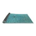 thumbnail image 2 of Ahgly Company Indoor Rectangle Oriental Light Blue Industrial Area Rugs, 8' x 12', 2 of 4