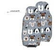 thumbnail image 6 of Yiaed Cute Dog Faces Print Car Seat Covers,Universal Auto Seats Protector Fits for Car,SUV Sedan,Truck,Automotive Seat Covers & Accessories(Two packs), 6 of 7