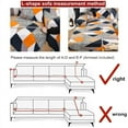 thumbnail image 4 of Waterproof Sofa Covers 1/2/3/4 Seats Jacquard Solid Couch Cover L Shaped Sofa Cover Protector Bench Covers, 4 of 7