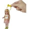 thumbnail image 4 of Barbie Chelsea Doll (Blonde) with Pet Puppy & Storytelling Accessories Including Pet Bed, Dog Treats & More, Toy for 3 Year Olds & Up Barbie -, 4 of 6