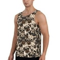 thumbnail image 2 of Xecao Cute French Bulldog Men's Tank Top Workout Quick Dry Sleeveless Gym Jogging Muscle Shirts Summer Swim Beach Tops, 2 of 9