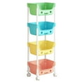 thumbnail image 4 of Carrito de almacenamiento de 4 niveles Soledad Estilo A 98 cm x 31 cm x 21 cm, 4 of 9