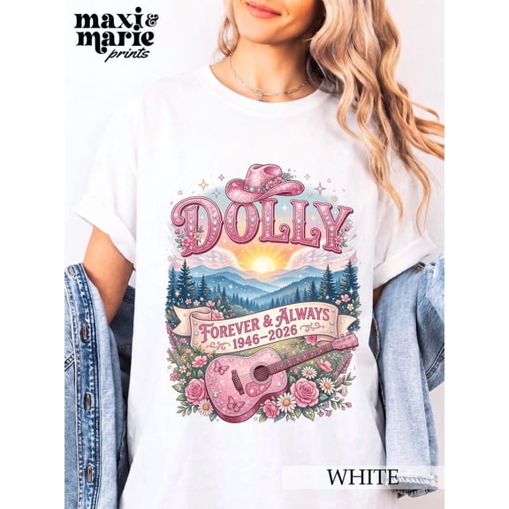 Dolly Shirt, Dolly Forever Tshirt, Queen of Country, Retro Y2K T-Shirt