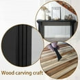 thumbnail image 5 of Modern Black Wooden Console Table - Versatile Entryway Decor, 5 of 10