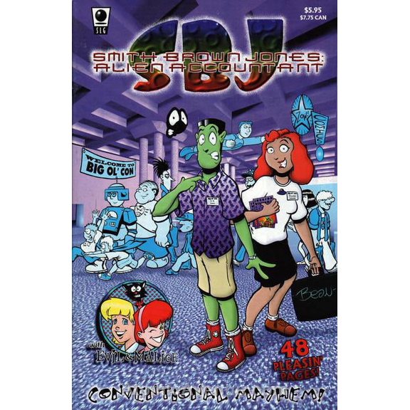 Smith Brown Jones: Conventional Mayhem! #1 VF ; Slave Labor Comic Book